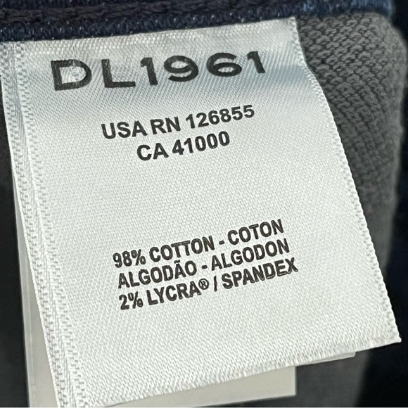 DL1961 32x33 hep burn Wide Leg High Rise 0439 dark wash Sailor patch pockets - Picture 9 of 12